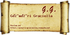 Gömöri Graciella névjegykártya